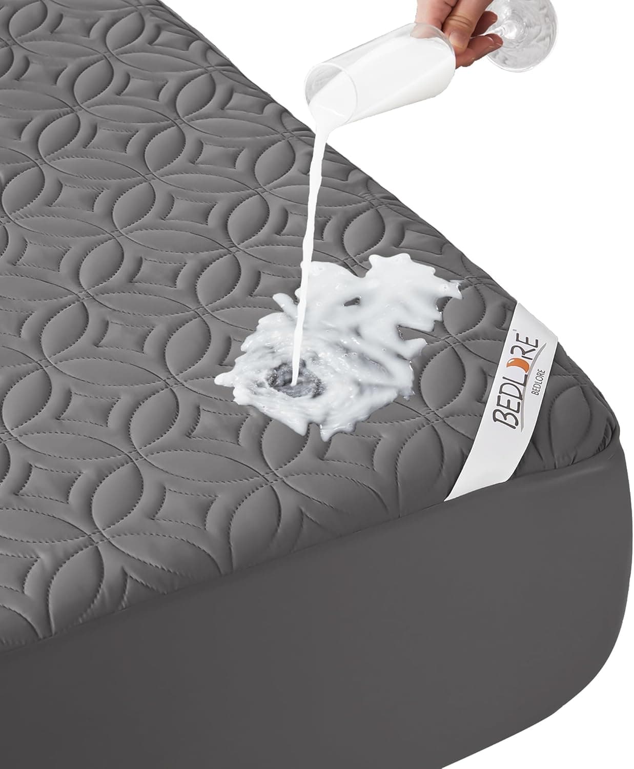 BEDLORE Waterproof Mattress Protector, Full Size